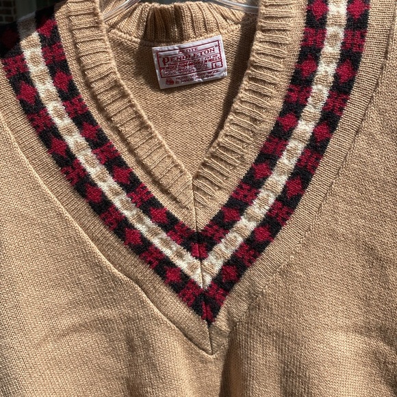 Pendleton 100% Virgin Wool Sweater Vest in Petite Large - Picture 6 of 11